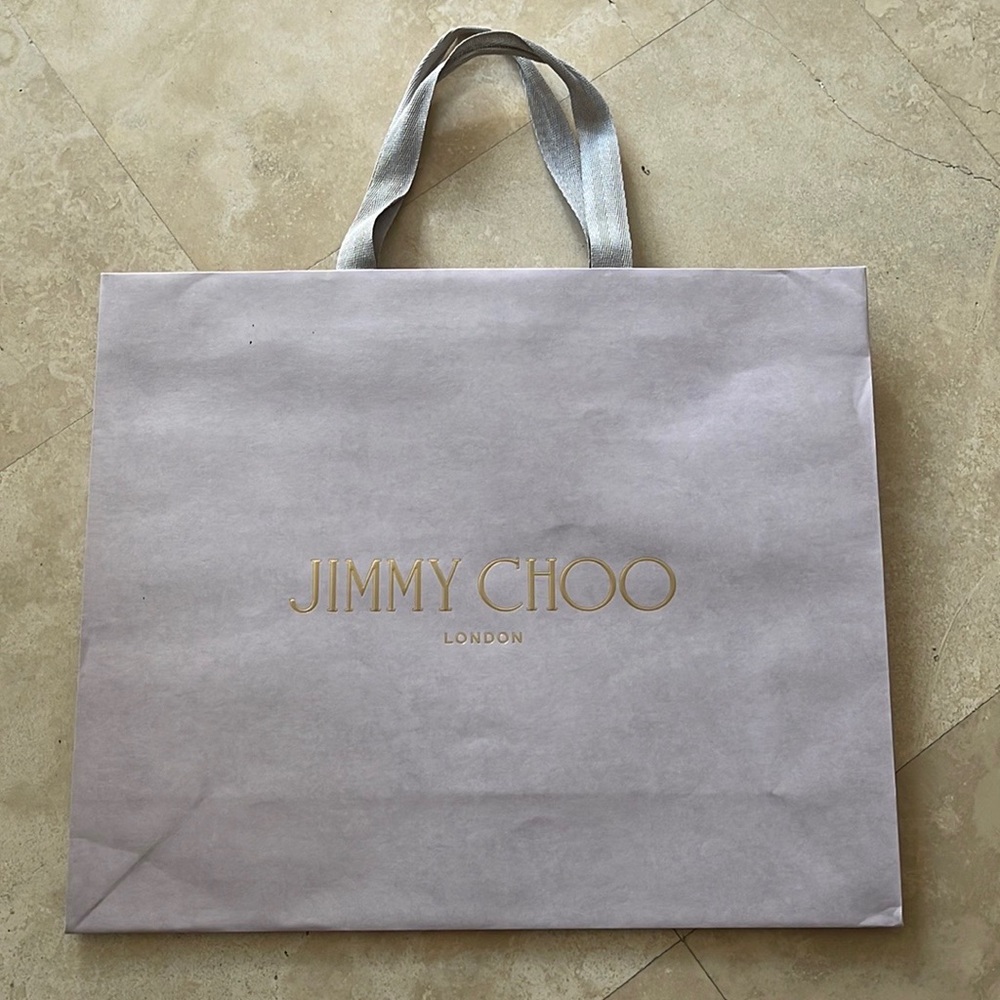 JIMMY CHOO genuine authentic designer bag jimmy choo london bag xl strong gift